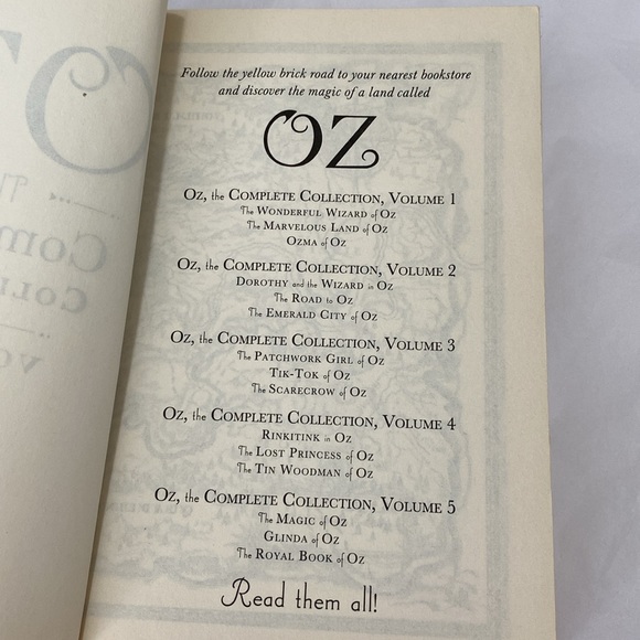 OZ THE COMPLETE COLLECTION Volume 1 paperback book - Picture 4 of 8
